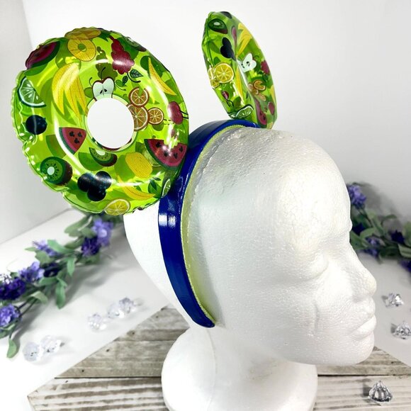 Disney Minnie Mouse Ears Headband Sweet Summer Inflatable Pool Float Accessories - Picture 2 of 13